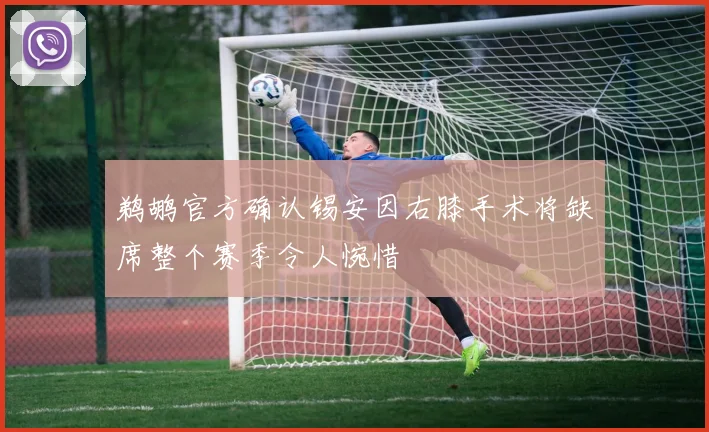 鹈鹕官方确认锡安因右膝手术将缺席整个赛季令人惋惜